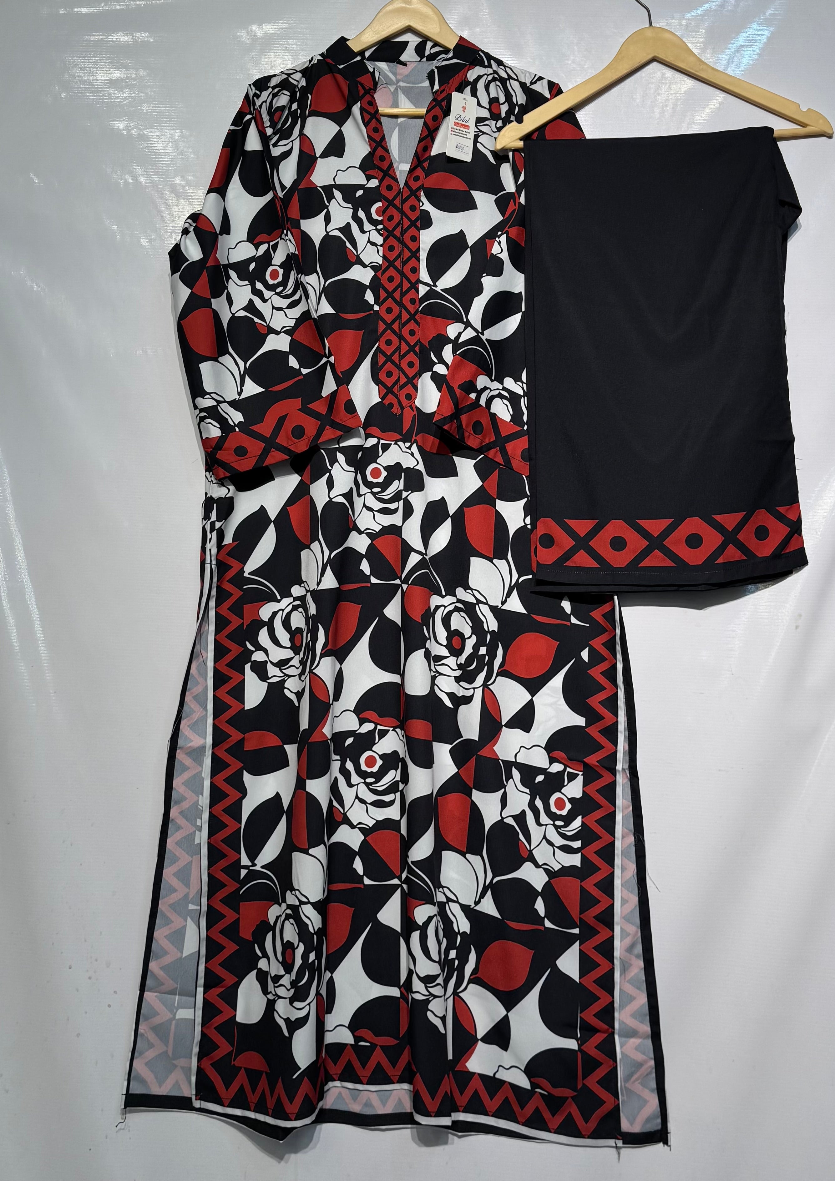 Premium quality winter season digital printed crepe cord sets ✨