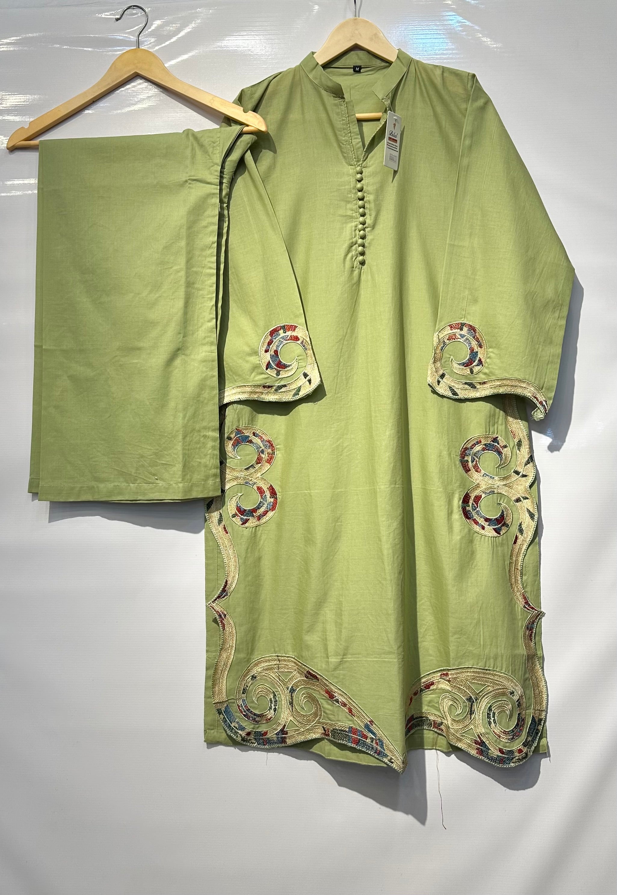 Soft cotton Lawn Cord set👗