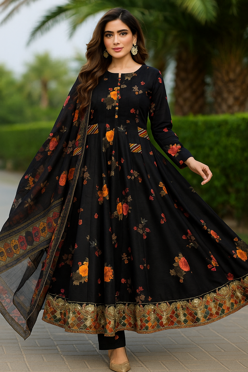 ✨ Premium Quality Khaddar silk dress ✨