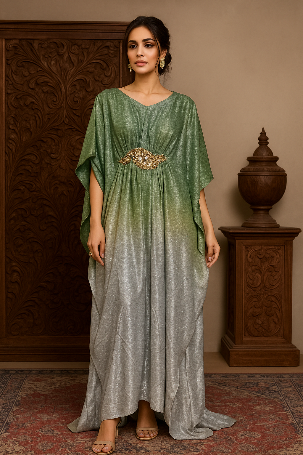 🔥 Double shaded Moonlight massive flaired kaftans 🔥