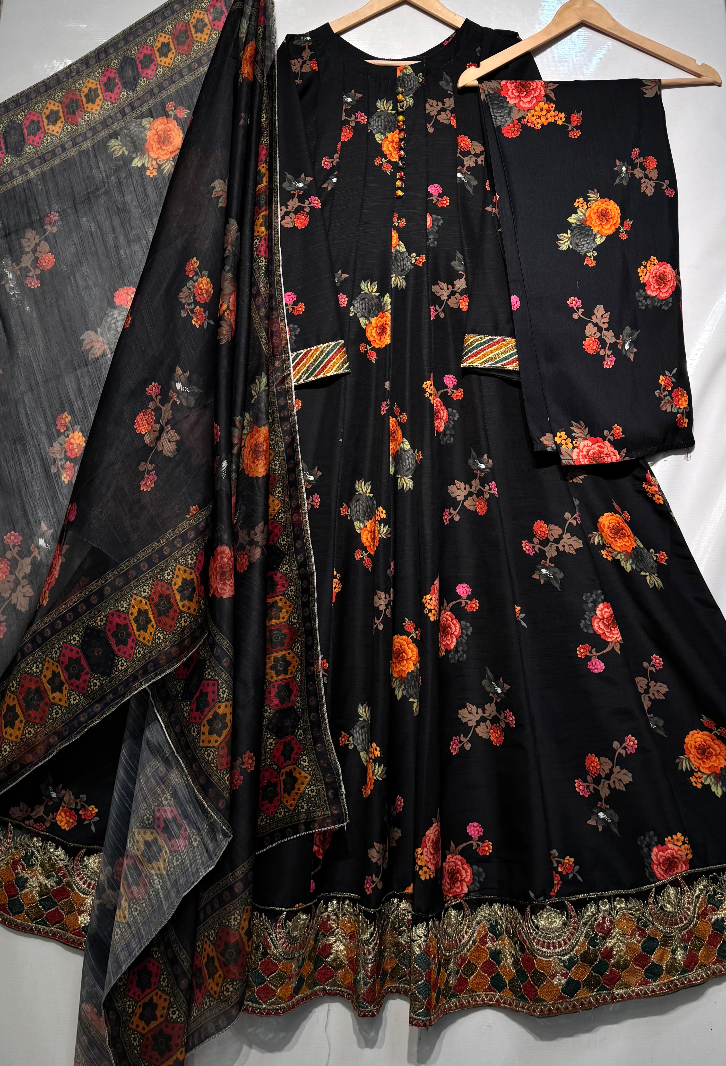 ✨ Premium Quality Khaddar silk dress ✨