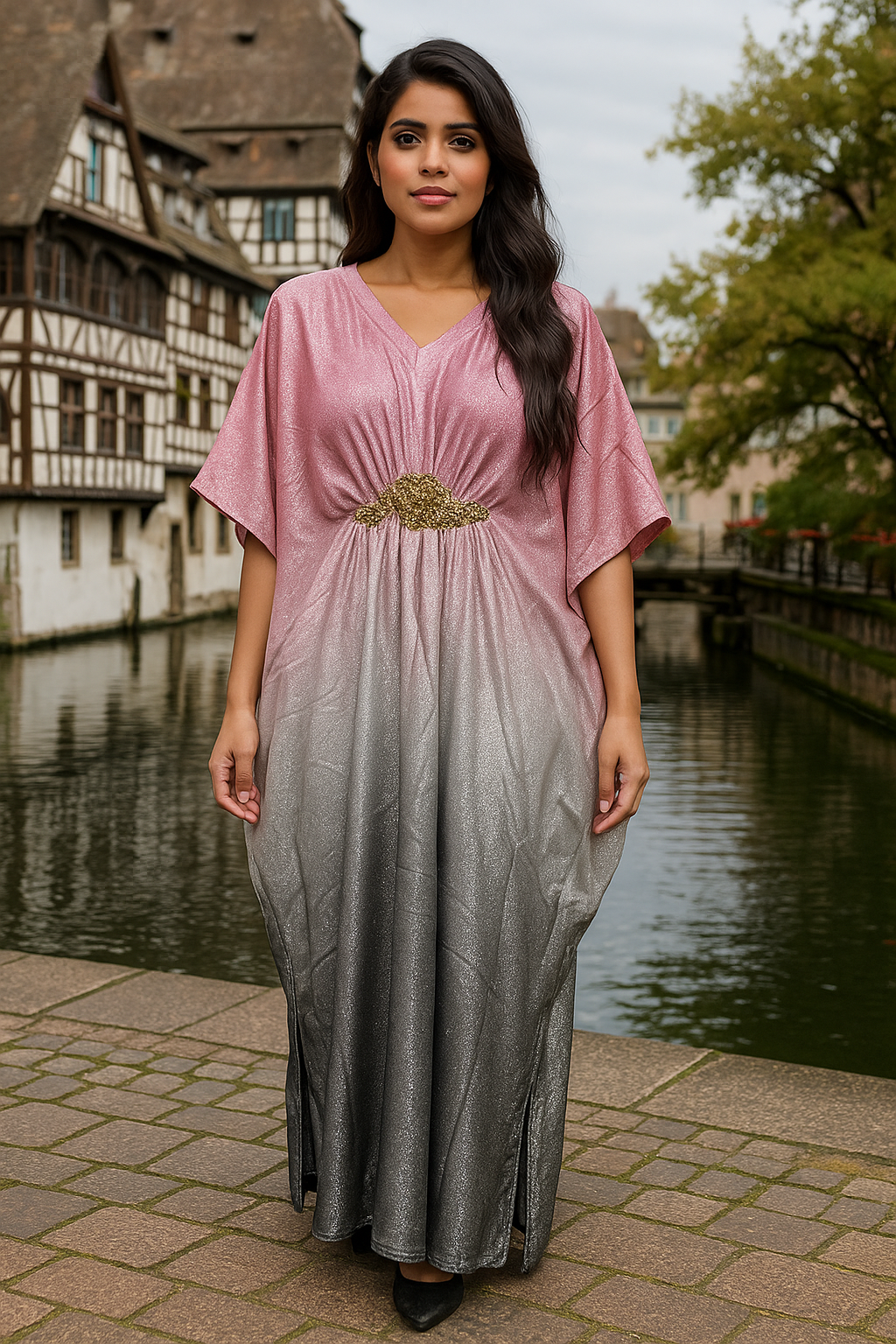 🔥 Double shaded Moonlight massive flaired kaftans 🔥