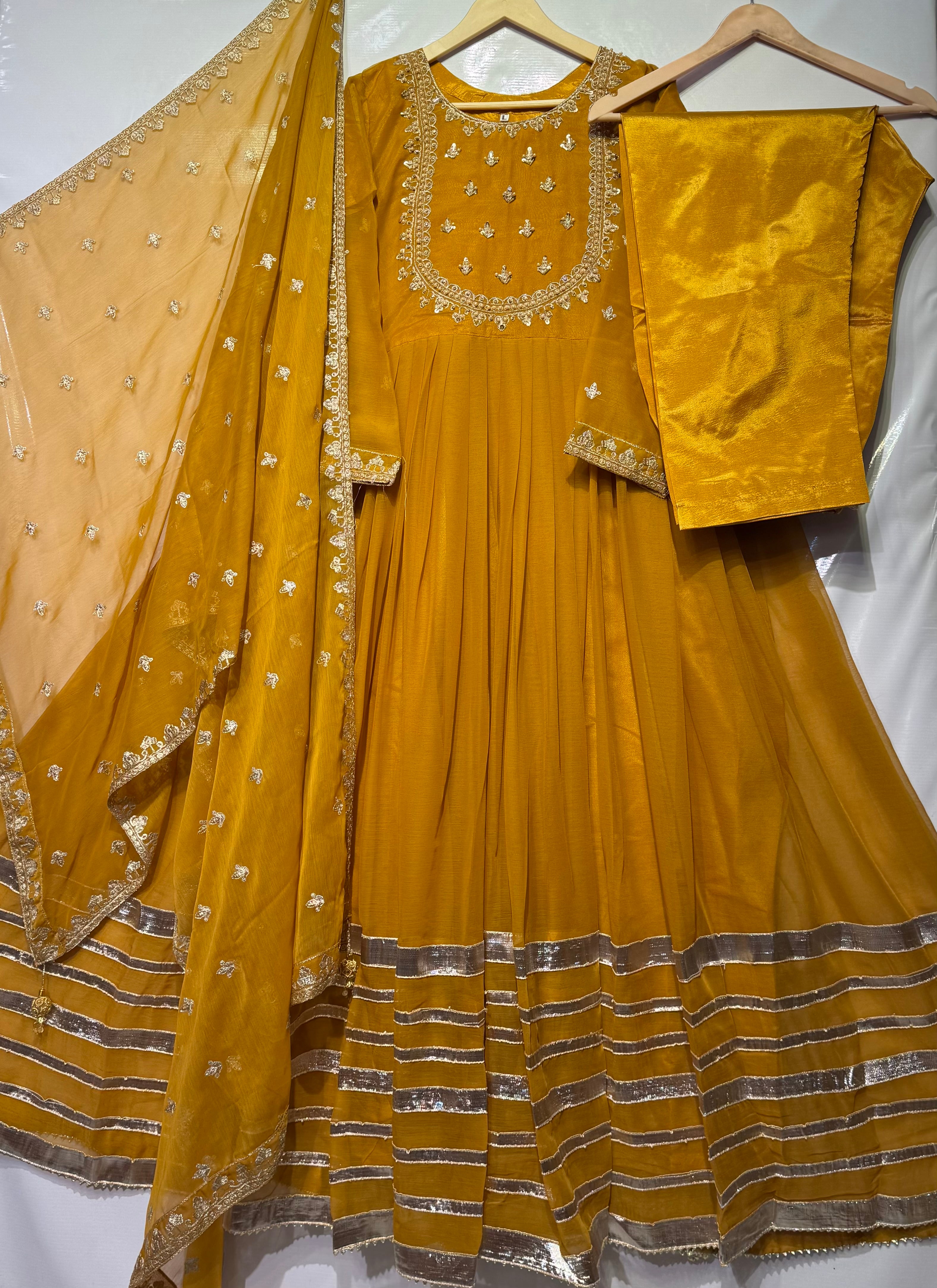 300+inches handmade🪡chiffon Luxury Essential 🔥