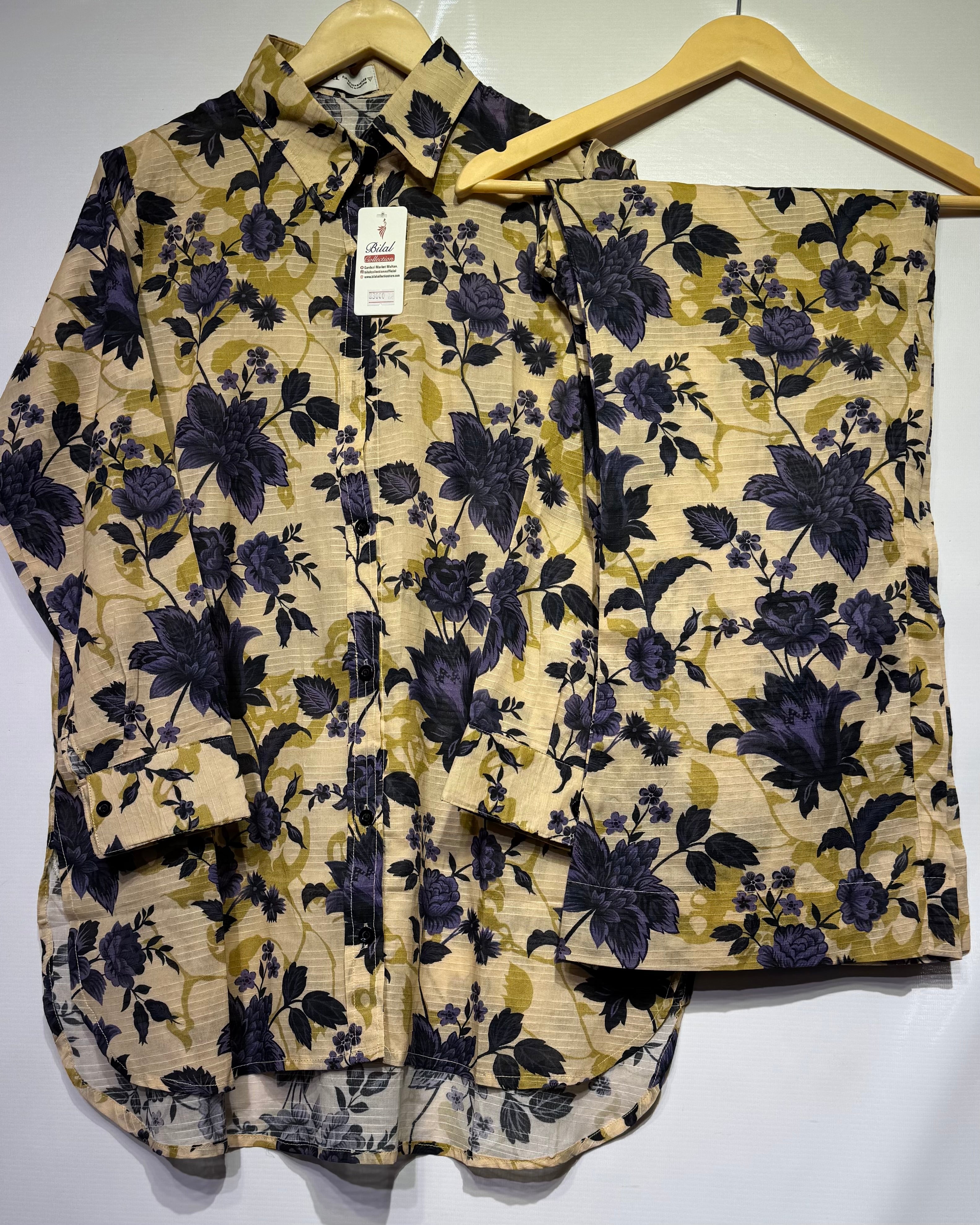 🔥 Pure Lawn trending digital printed western style Cord sets 🔥