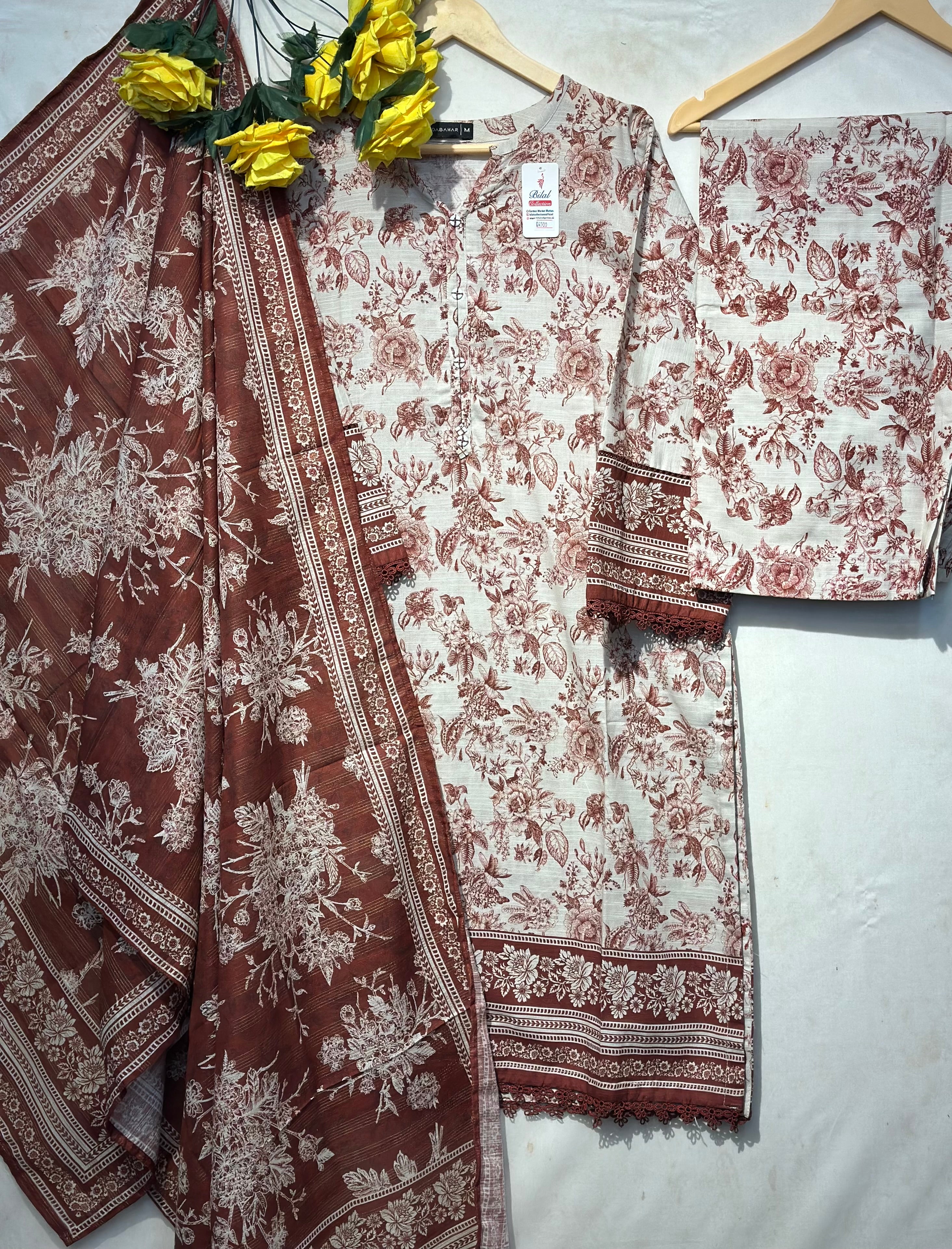 🔥Luxury Soft Printed khaddar🔥 - bilalcollectionstore